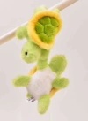This is a very precious, fragrant, soft, magnetic turtle fridge magnet, plush toy, and a table companion doll. It's a cute and fun gift choice. The magnetic plush toy is decorated with a cute wall and a green plush turtle Specification image
